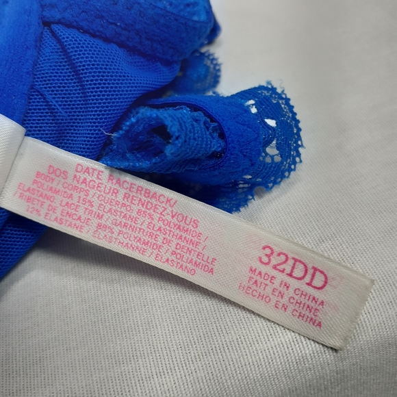 Victoria's Secret Pink Racerback Bra Size 32 DD - Picture 6 of 6